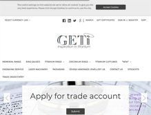 Tablet Screenshot of geti.co